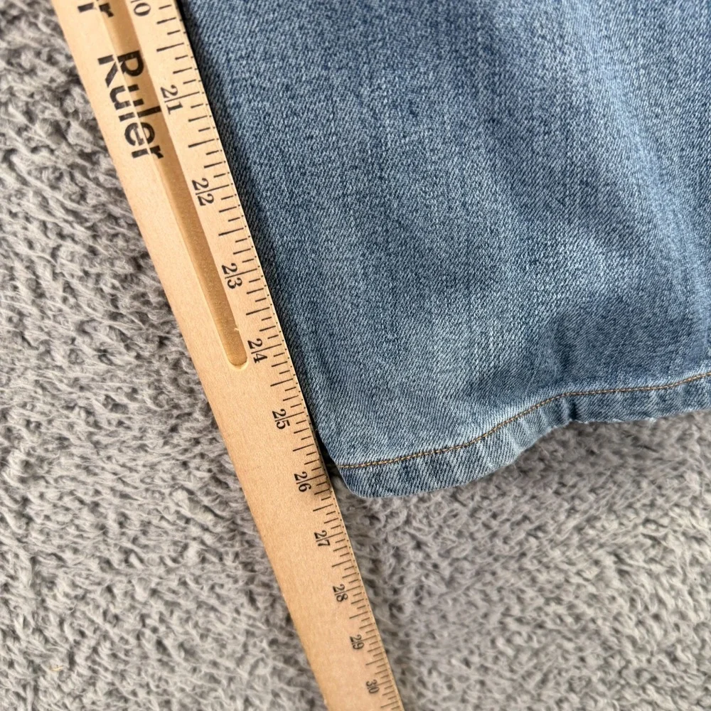 Banana Republic Jeans Mens 36x26 Blue Cotton Denim Straight Leg Workwear Faded